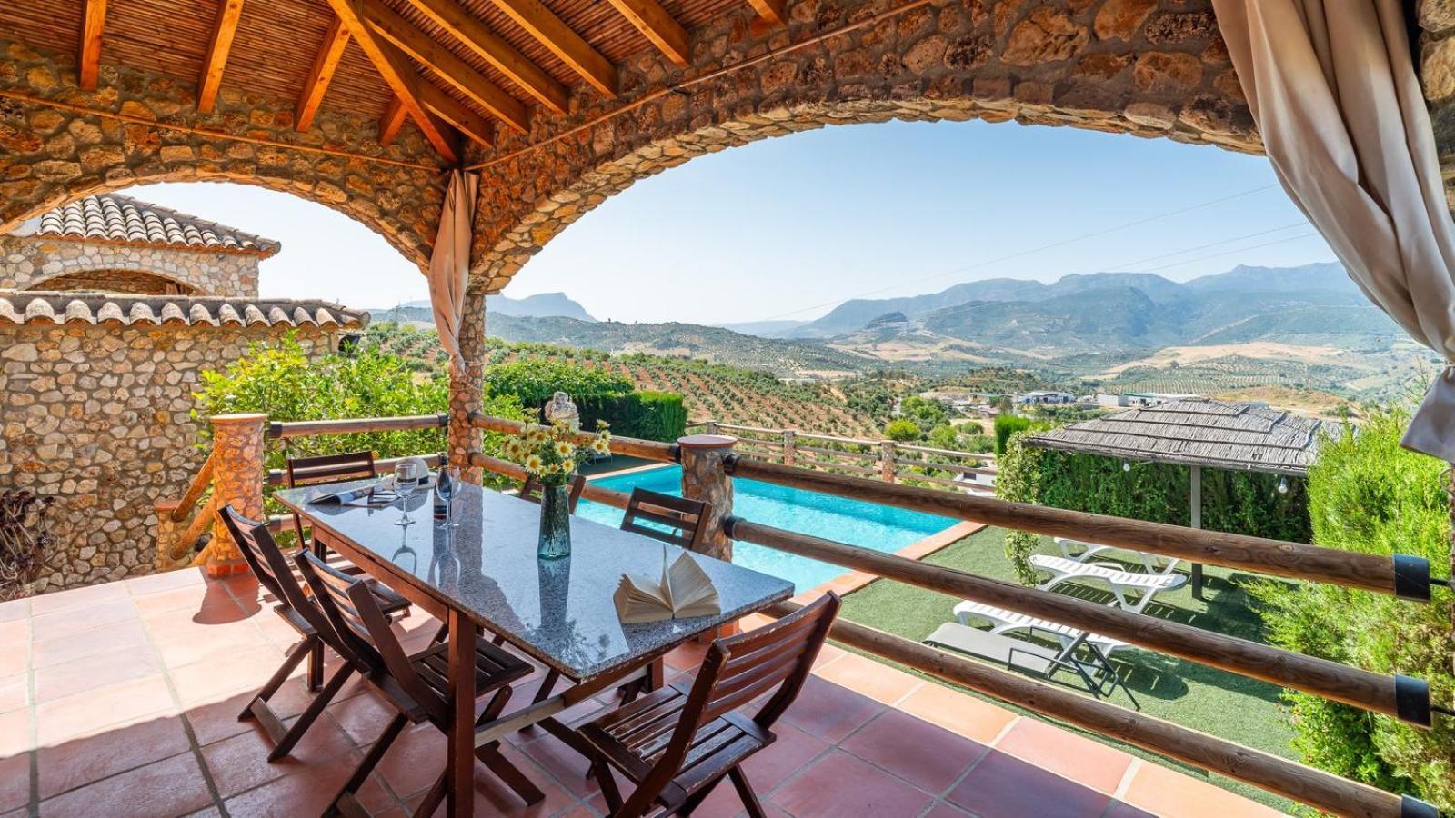 Villa Piedra De Luna Algodonales By Ruralidays Εξωτερικό φωτογραφία
